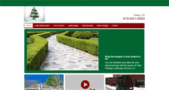 Desktop Screenshot of landscapetoledo.com